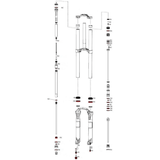 RockShox Boxxer World Cup Charger Damper Upgraded B1 Fork Service Kit Full | The Bike Affair