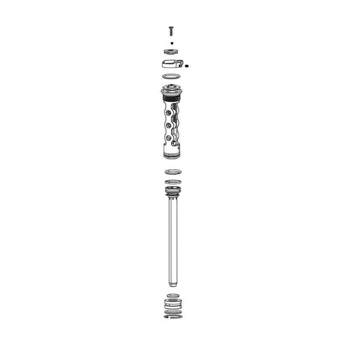 RockShox R Judy Gold 27/29 RL RMT A1 Internals | The Bike Affair