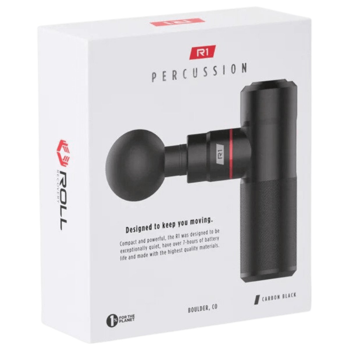Roll Recovery R1 Percussion Massage Gun | The Bike Affair