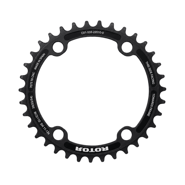 Rotor 39T (53&54) BCD110X4 12-11S Inner Round Chainring | The Bike Affair