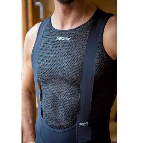 Santini Alpha Winter Sleeveless Baselayer | The Bike Affair
