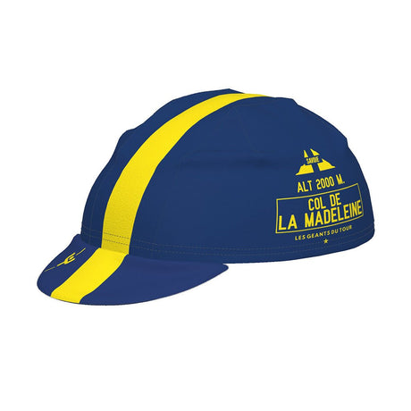 Santini Maillot Jaune Col De La Madeleine Cycling Cap | The Bike Affair