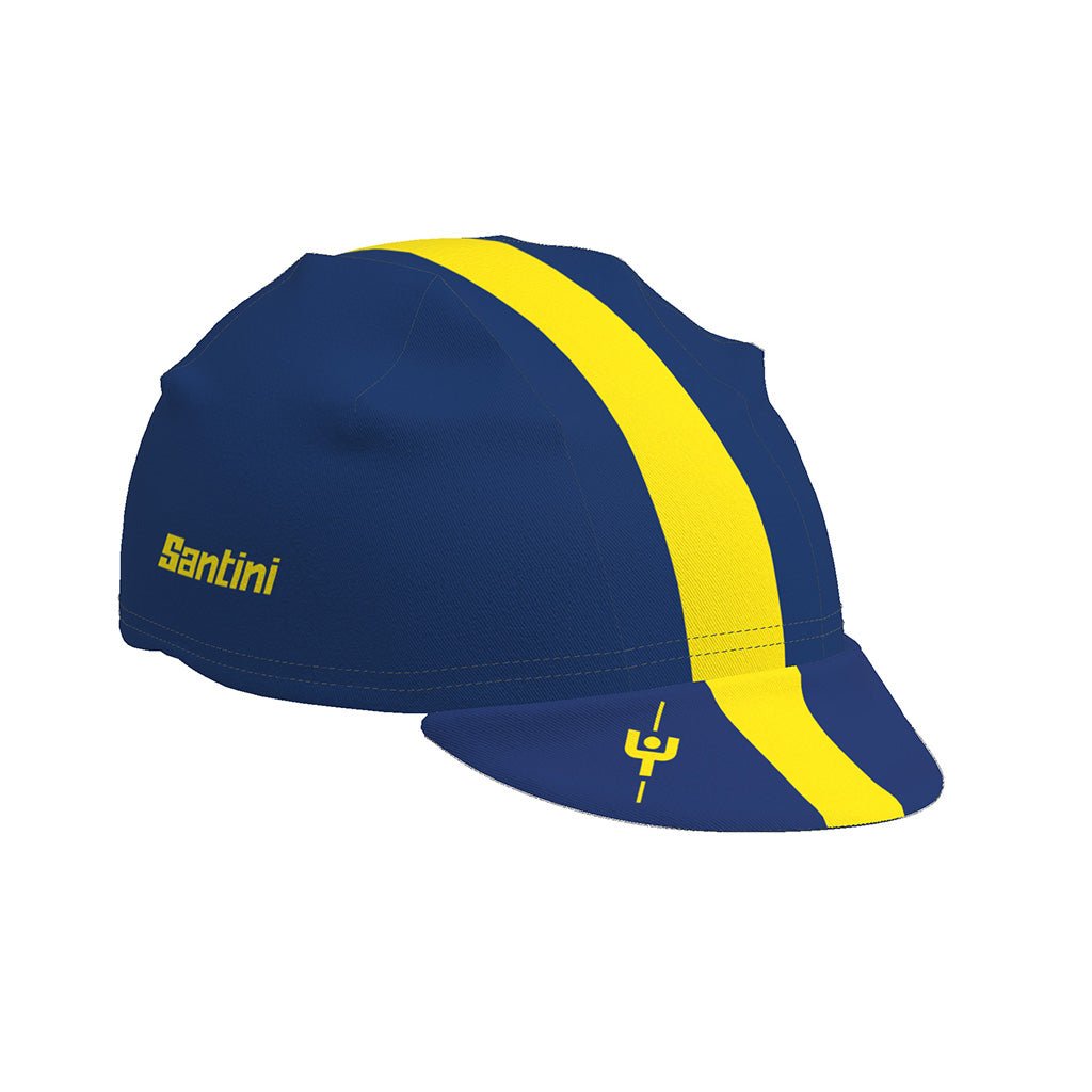 Santini Maillot Jaune Col De La Madeleine Cycling Cap | The Bike Affair