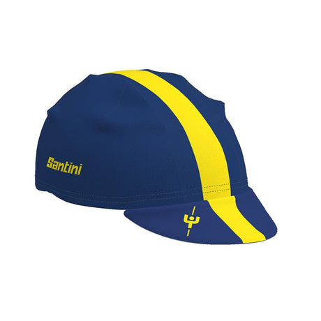 Santini Maillot Jaune Col De La Madeleine Cycling Cap | The Bike Affair