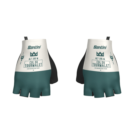 Santini Maillot Jaune Col Du Tourmalet Gloves | The Bike Affair
