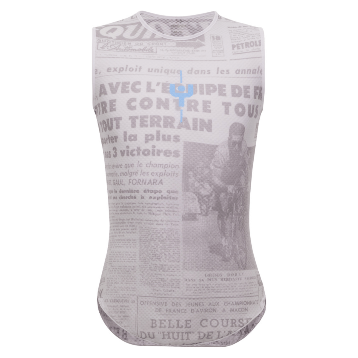 Santini Maillot Jaune Mount Ventoux Baselayer | The Bike Affair