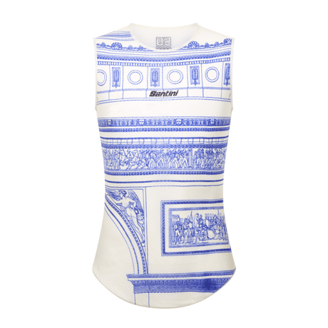 Santini TDF Arrivee Arc De Triomphe Baselayer | The Bike Affair