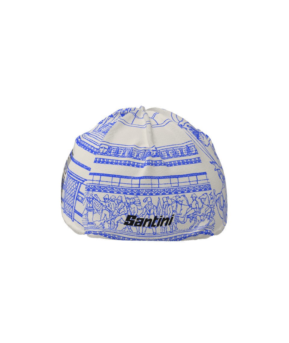 Santini TDF Arrivee Arc de Triomphe Cycling Cap | The Bike Affair