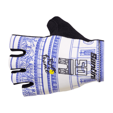 Santini TDF Arrivee Arc De Triomphe Gloves | The Bike Affair