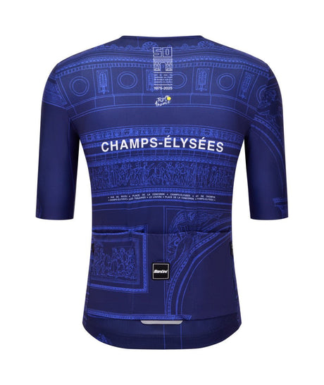 Santini TDF Arrivee Arc De Triomphe Unisex Jersey | The Bike Affair