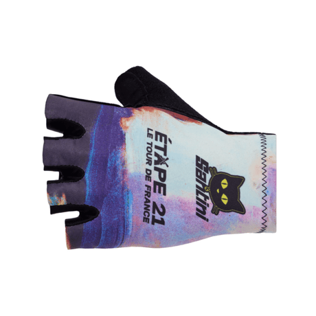 Santini TDF Arrivee Montmartre Gloves | The Bike Affair