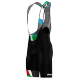 Santini TDF Mont Blanc Courchevel Bibshorts | The Bike Affair