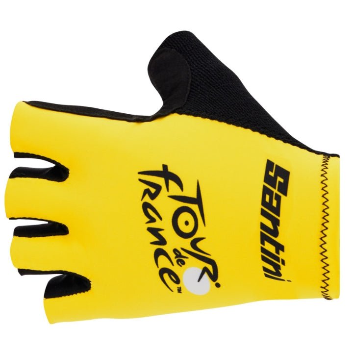 Santini TDF Overall Leader Gloves | The Bike Affair