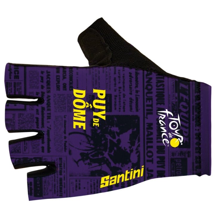 Santini TDF Puy De Dome Gloves | The Bike Affair