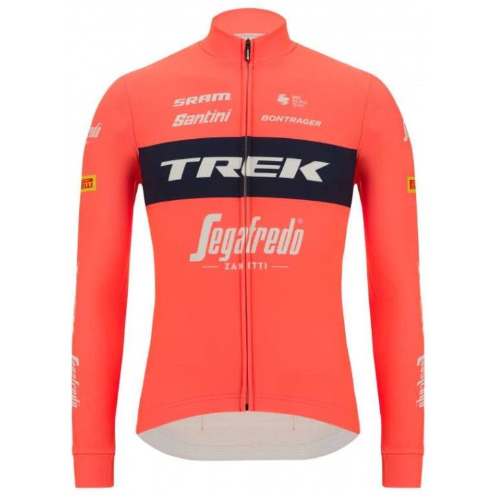 Santini Trek-Segafredo Long Sleeve Jersey | The Bike Affair
