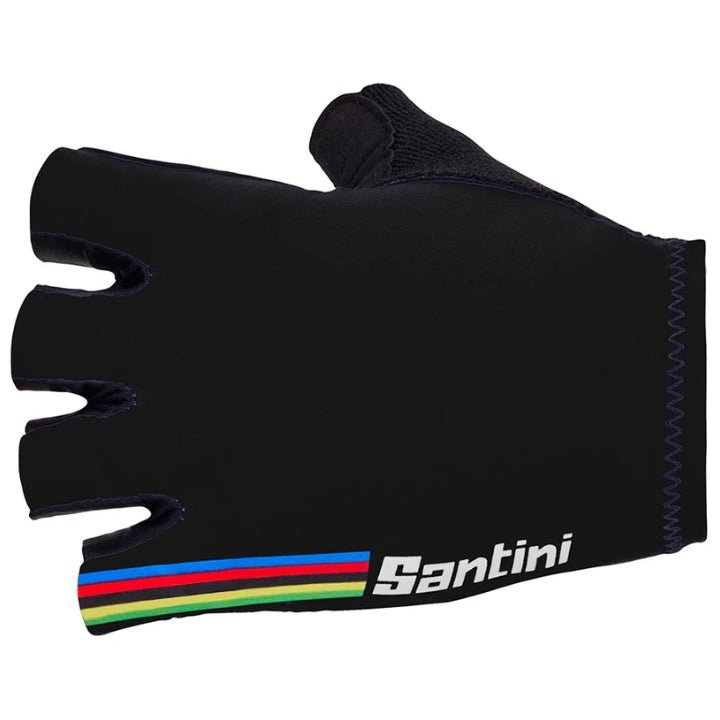 Santini UCI Official Rainbow Gloves 2023 | The Bike Affair