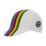 Santini UCI World Champion Cap - Rainbow Stripes | The Bike Affair