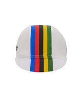 Santini UCI World Champion Cap - Rainbow Stripes | The Bike Affair
