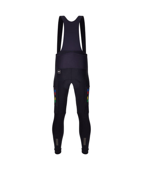 Santini UCI World Champion Mondo Bibtights | The Bike Affair