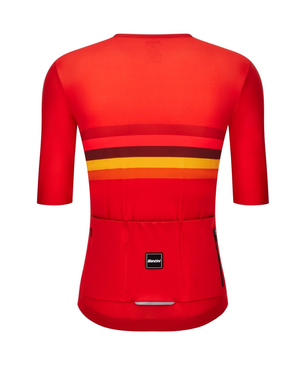 Santini UCI World Champion Nations Line Unisex Jersey - Spain | The Bike Affair