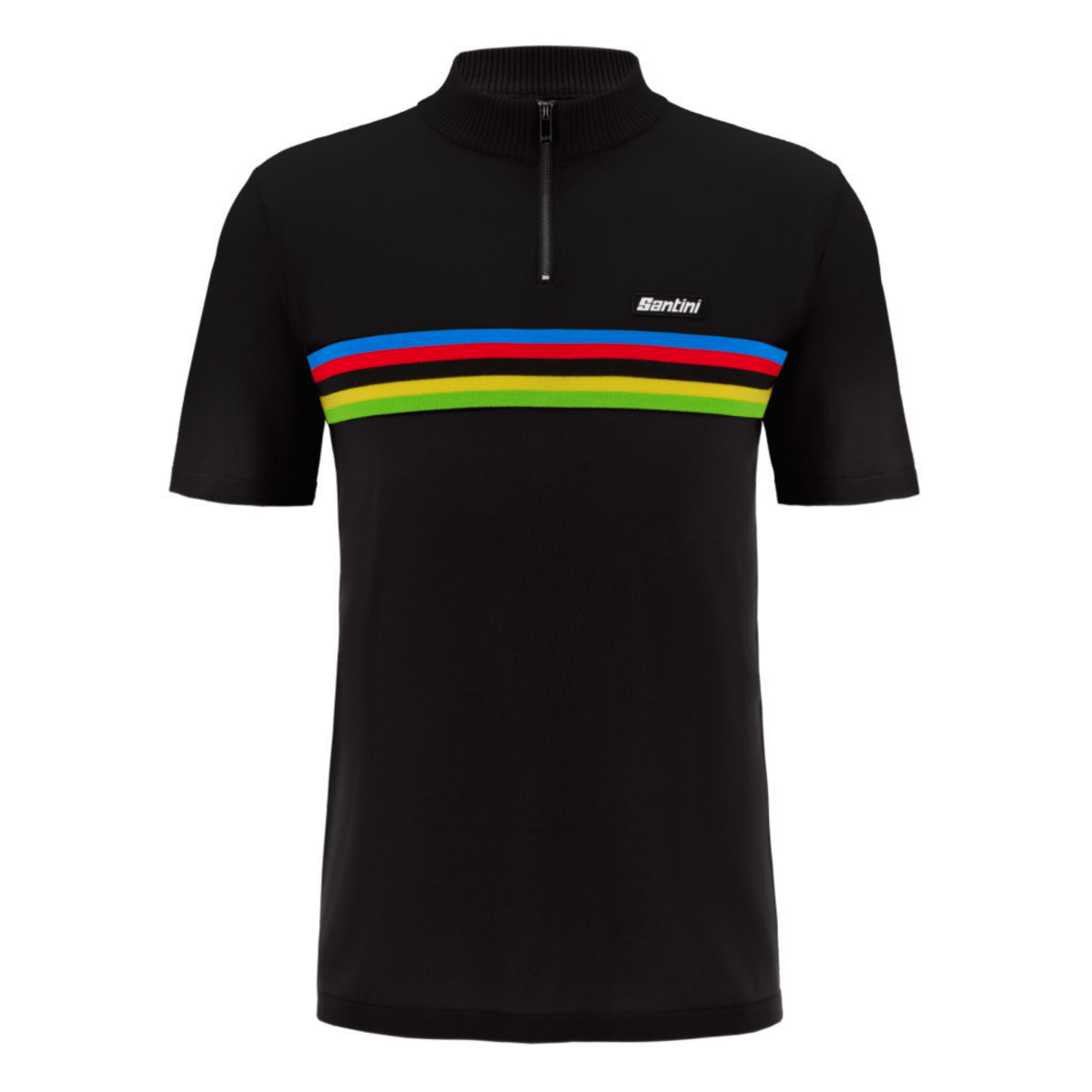 Santini UCI World Champion Polo Shirt | The Bike Affair
