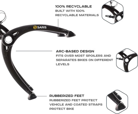 Saris Bones 3 - Bike Trunk Rack | The Bike Affair