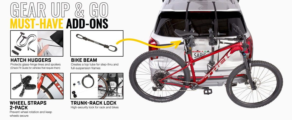Saris Bones 3 - Bike Trunk Rack | The Bike Affair