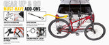 Saris Bones 3 - Bike Trunk Rack | The Bike Affair