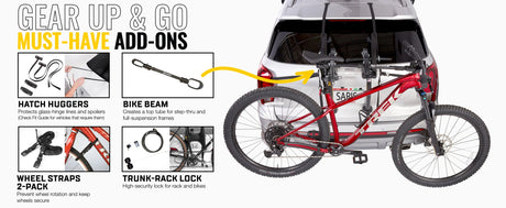 Saris Bones 3 - Bike Trunk Rack | The Bike Affair