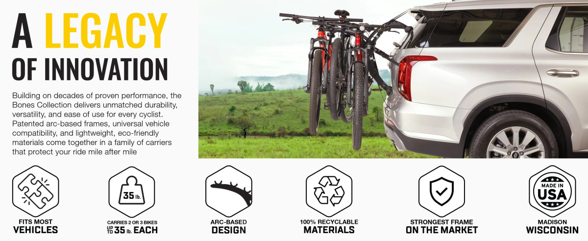 Saris Bones 3 - Bike Trunk Rack | The Bike Affair