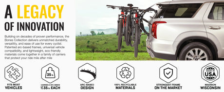 Saris Bones 3 - Bike Trunk Rack | The Bike Affair
