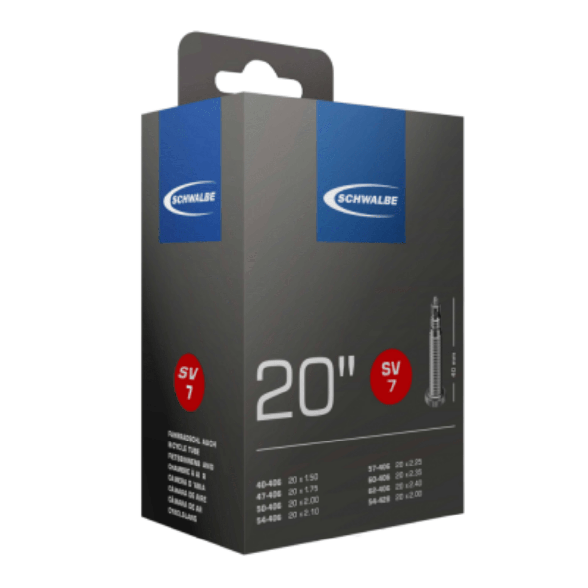 Schwalbe SV 7 20” Presta Tube | The Bike Affair