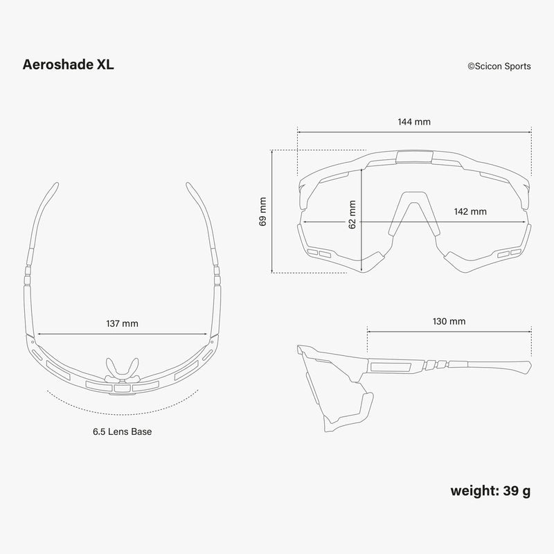 Scicon Aeroshade XL Sports Sunglasses | The Bike Affair