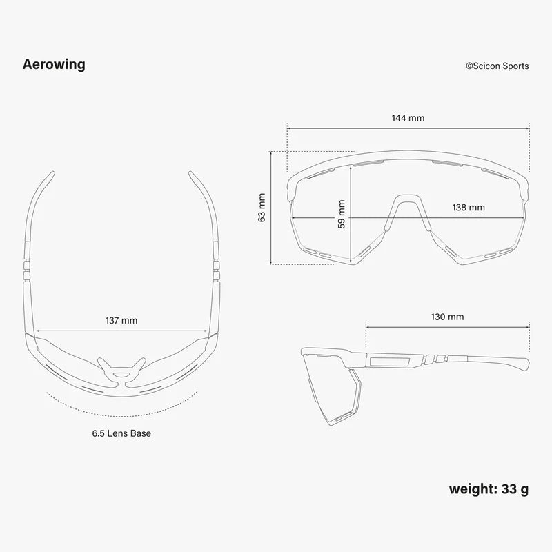 Scicon Aerowing Sport Sunglasses | The Bike Affair