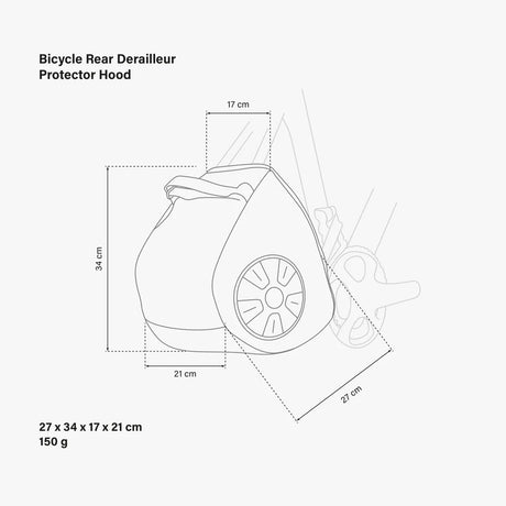 Scicon Rear Derailleur Protector Hood | The Bike Affair