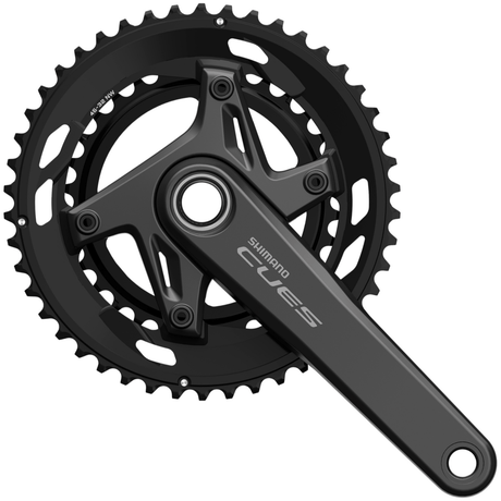Shimano Cues 2 - Piece FC - U6030 - 2 9/10 - Speed Front Chainwheel | The Bike Affair