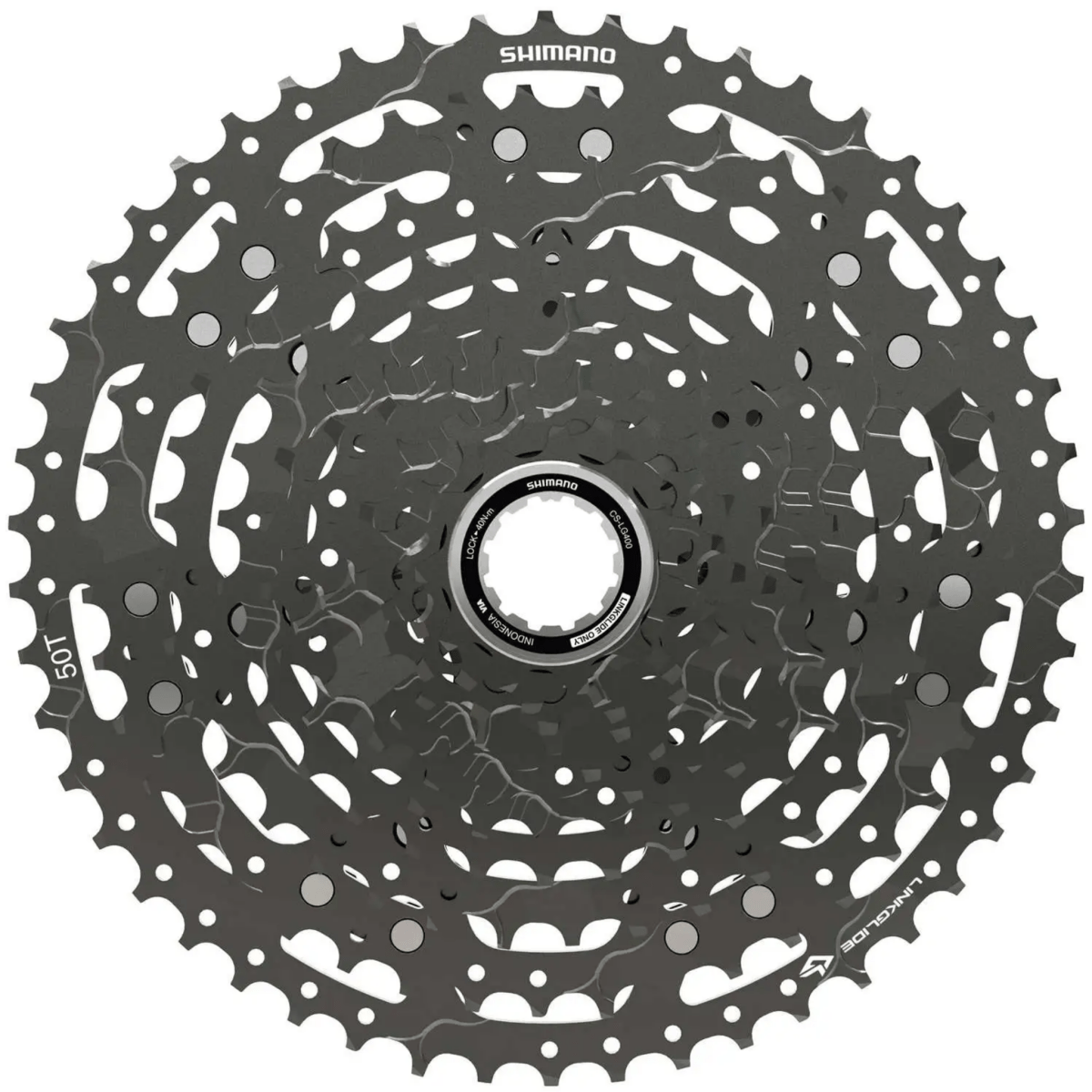 Shimano Cues CS - LG400 - 11 Linkglide 11 Speed Cassette | The Bike Affair