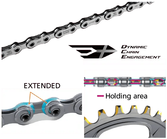 Shimano Deore CN-M6100 126 Links for HG 12-Speed Chain | The Bike Affair