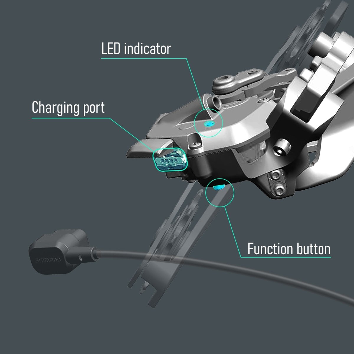 Shimano Dura - Ace Di2 RD - R9250 12 - Speed Rear Derailleur | The Bike Affair