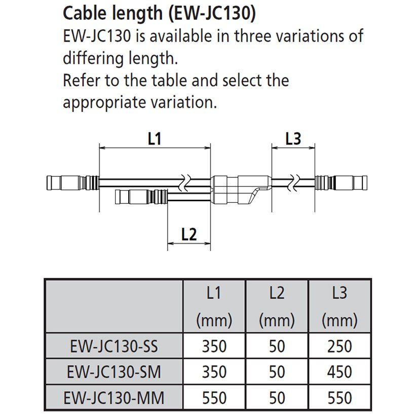 Shimano EW - JC130 - SM Y - Split Rooting | The Bike Affair