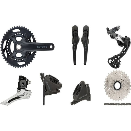 Shimano GRX-RX600 2x11 Disc Brake Groupset | The Bike Affair