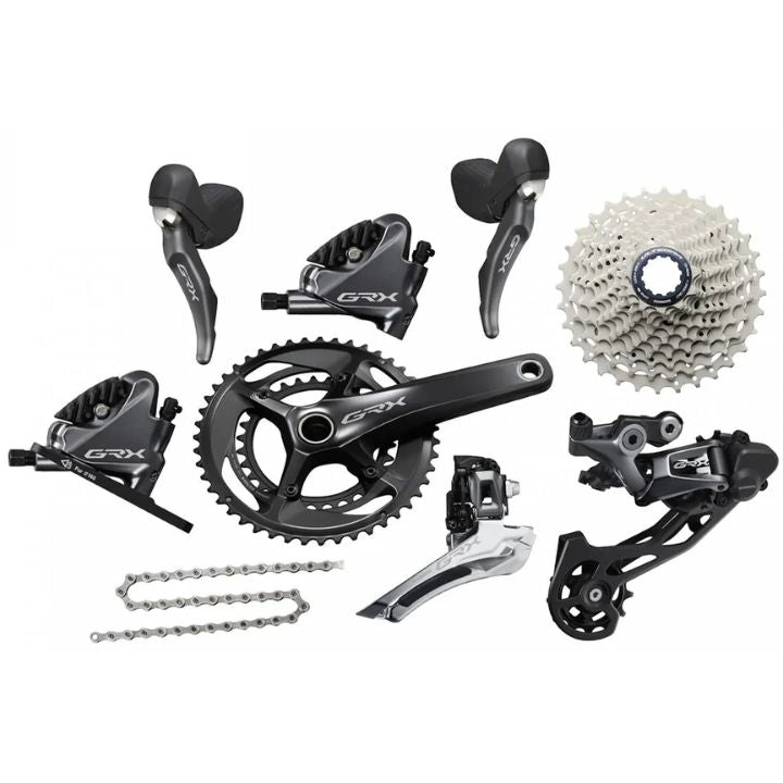 Shimano GRX-RX810 2x11 Disc Brake Groupset | The Bike Affair