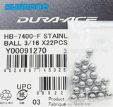 Shimano HB - 7400 - F 3/16" Stainless Ball Bearing | The Bike Affair