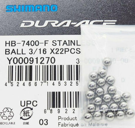 Shimano HB - 7400 - F 3/16" Stainless Ball Bearing | The Bike Affair