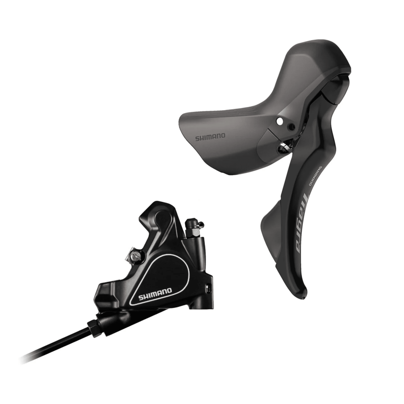 Shimano Tiagra ST - R4020/BR - RS405 Hydraulic Disc Brake Set | The Bike Affair
