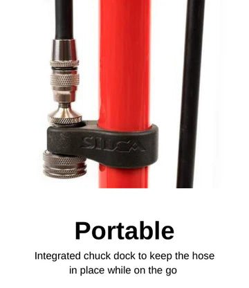 Silca Pista Floor Pump - 220PSI | The Bike Affair