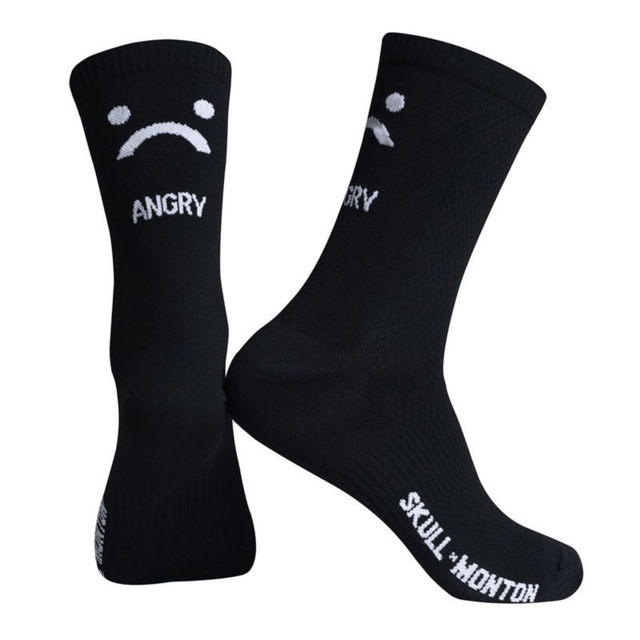 Skull Monton Angry Socks | The Bike Affair