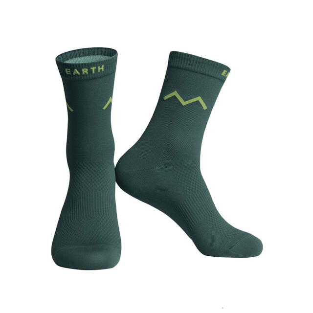 Skull Monton Earth Socks | The Bike Affair