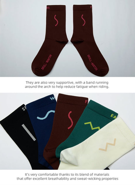 Skull Monton Fire Socks | The Bike Affair