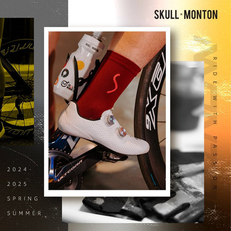 Skull Monton Fire Socks | The Bike Affair